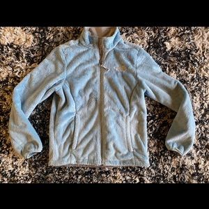 North Face fleece zip jacket M